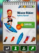 Purchasing Wave Rider with Olivia in her Skate Outfit