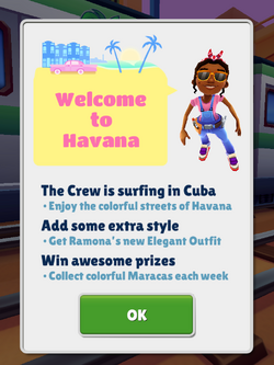 Explore the Vibrant Streets of Havana with Subway Surfers Havana