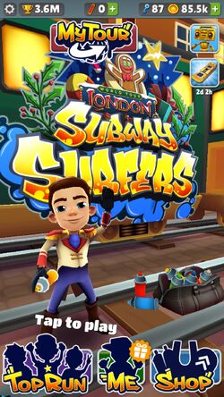 SUBWAY SURFERS LONDRES 2018 I ATUALIZAÇÃO DE NATAL ♡ ♥