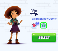 Liu Birdwatcher Outfit in Shop