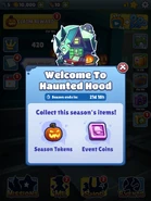 Haunted Hood 2023 Welcome Greeting