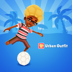 SUBWAY SURFERS EDISON URBAN TRAJE DESBLOQUEADO ♡ ♥ em 2023