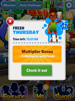 Fresh, Subway Surfers Wiki