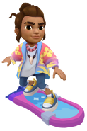 Kaleo surfing on Confetti Crush