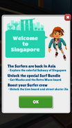 Jia Welcomes The Player To Singapore 2019!