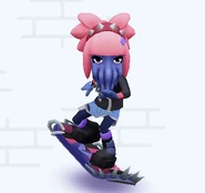 Cathyonpunk.jpg (28 KB) Cathy in her Visual Kei outfit surfing on Punk