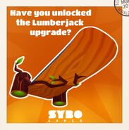 Lumberjack Upgrade promo