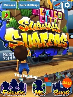 Subway Surfers World Tour Mexico City 2014 - Game on Android & iOS 