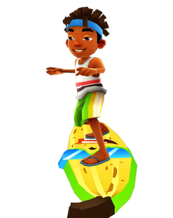 Curiosidade: Existe um personagem de Subway Surfers que representa a cidade  de São Paulo chamado Edison, esse personagem usa uma camisa do Tricolor  Paulista : r/futebol