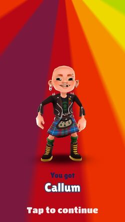 Callum, Subway Surfers Wiki