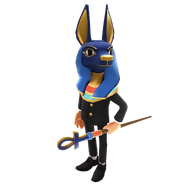 New Outfit For Festive Frank: Anubis Outfit