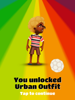 SUBWAY SURFERS EDISON URBAN TRAJE DESBLOQUEADO ♡ ♥ em 2023