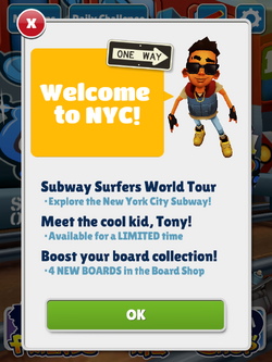 Subway Surfers World Tour: Nova Iorque 2021, Subway Surfers Wiki BR