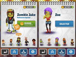 Zombie Jake, Subway Surfers Wiki