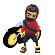 Akira, surfer