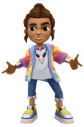 Kaleo with The Burger King's pose