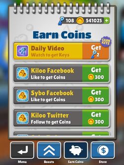 How to get many keys and coins in subway surfers