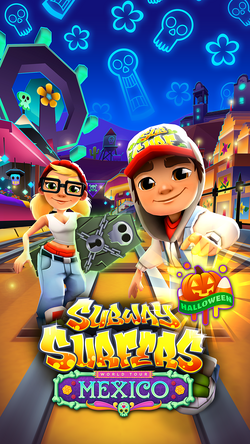 Subway Surfers Halloween 2021 no Mexico 