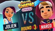 Subway Surfers Versus Jolien VS Marco Paris - Round 3 SYBO TV