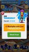 Zoe Thursday