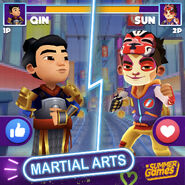 Martial Arts versus: Qin vs Sun