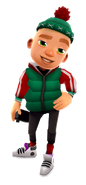 Jamie, a Christmas special surfer ()
