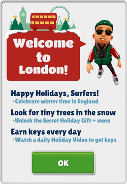 Subway Surfers is going to London on nov 20th #subwaysurfers