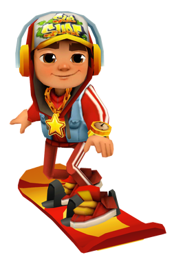 Subway Surfers Jake Star Outfit - Special Boards Sweetheart 