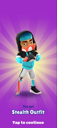 It appears Zayn's prosthetic leg magically switches from in game to the  Berlin Beats Seattle Edition 🤔🤔 : r/subwaysurfers