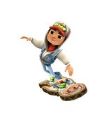Jake surfing on Jak #3