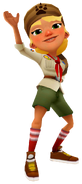 Olivia with Amira's pose