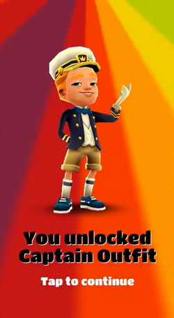 Subway Surfers World Tour 2018 - Monaco - New Character Philip Captain  Outfit 