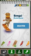 Prince K in the Jag Outfit in the Bengal board