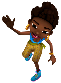 zuri🧕🏿  Subway surfers, Surfer, Character design references