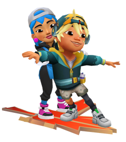 Unlocked Alexandre and Maeko - Free Bundle Special Subway Surfers 