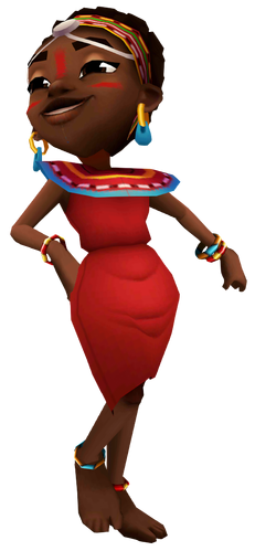 zuri🧕🏿  Subway surfers, Surfer, Character design references