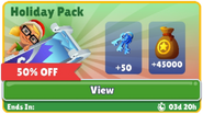 HolidayPack.png (593 KB) Holiday Pack December 24th, 2020 Elf Tricky, Sleigh, 50 & 45,000