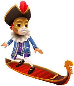 SUBWAY SURFERS Venice Italy Update  NEW Marco Boat Boy - Mask Outfit &  Gondola Board Gameplay (iOS) 