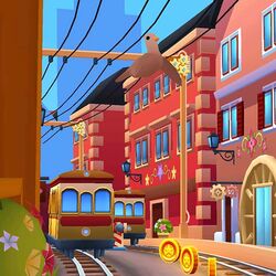 Subway Surfers on X: Greetings from Zürich! 🌷 The mountains are