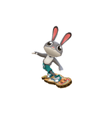 George surfing on Jak