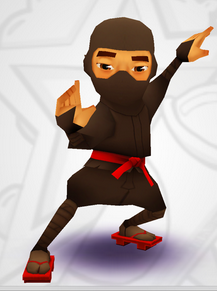 Subway Surfers historic Zurich Ninja Flame Outfit 