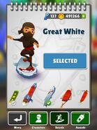 Selecting Great White with Ninja