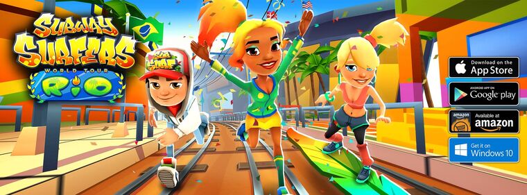 Subway Surfers World Tour 2018 - Rio - Official Trailer 