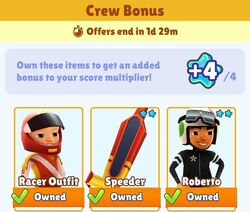 Subway Surfers - Do you want that trophy? 🏆 Hit top speed in Monaco with  Roberto and Phillip (in his Racer Outfit) and the Speeder Board! Drive on  now —  #SubwaySurfers