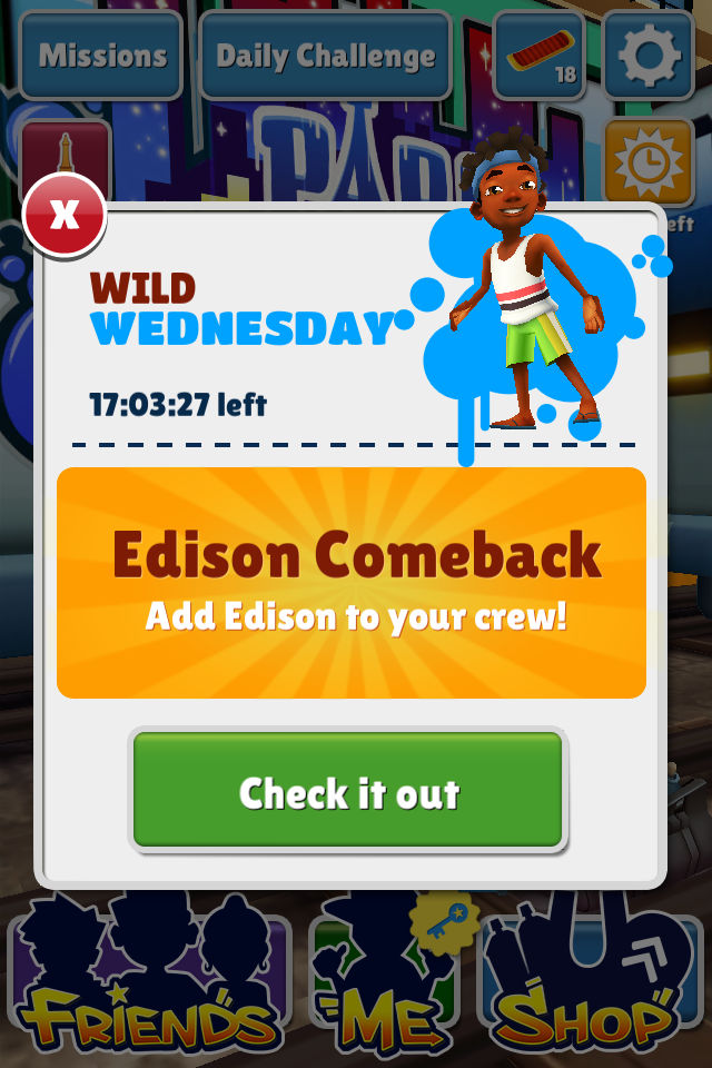 App Store on X: Surf Sao Paulo with an all-new surfer, Edison, in the  latest update to Subway Surfers.    / X