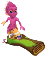 Charlie surfing on Spring