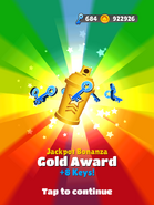 Jackpot Bonanza - Gold Award