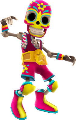 Subway Surfers Mexico Halloween 2019 New Character Manny Luchador