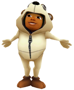 Subway Surfers - Chill out with Malik in his awesome Tusk Outfit