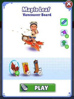 SUBWAY SURFERS VANCOUVER 2021 PLAY 2 PLANT : UNLOCKING MAPLE LEAF SUPER  JUMP 